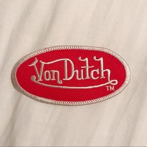 RARE ironic / cool Von Dutch iron-on patch 🙌🏻